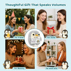 Crimmy Friendship Gift for Women, Sisters, Best Friend, Positive Crochet Doll with 30 Cute and Uplifting Messages, Funny Christmas, Birthday Gift Idea for Bestie, Coworkers, BFF