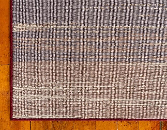 Unique Loom Barista Collection Area Rug - Mundo Nova (7' 10" x 10' Rectangle, Beige/ Blue)