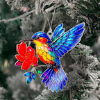 Hummingbird Gifts for Women - Christmas Ornament 2026 - Beautiful Christmas Ornaments Decorative Hummingbird with Meaningful Story Card Humming Bird Valentines Birthday Teacher Gift