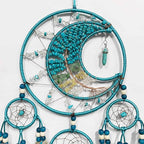 Dream Catchers, Large Dream Catchers for Bedroom Adult Crystal Tree of Life Dream Catcher Wall Decor with Turquoise Hanging Ornament Teen Dorm Room Decor Festival Gift
