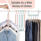 Mr. Pen- Space Saving Hangers, 8 Pack, Boho Colors, Magic Hangers