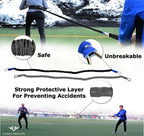 Vikingstrength - 360° Resistance Running Training Bungee Band (Waist) for Speed, Fitness Agility, Speed Strength – Gym Equipment for Football, Basketball, Solo or Partner + V-Strength Workout App