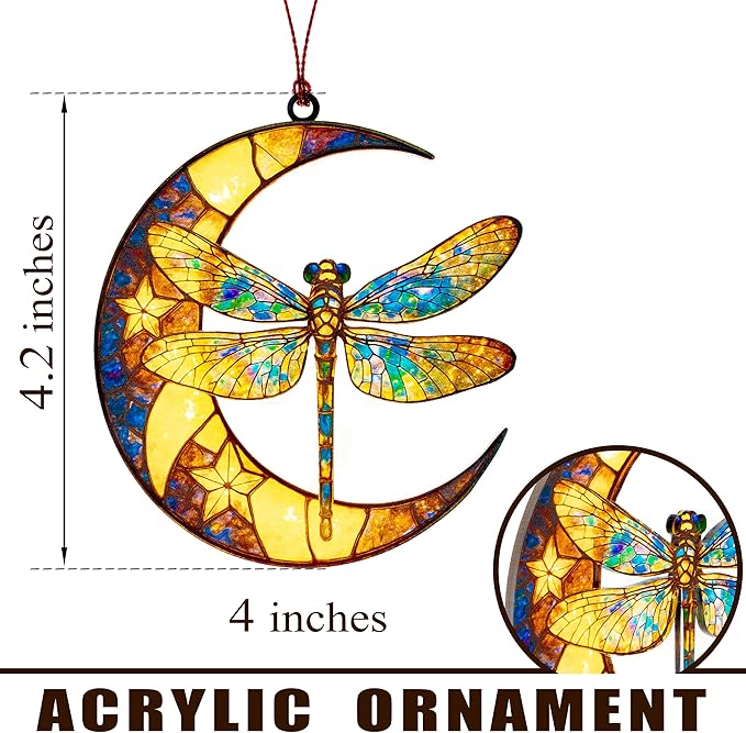 Christmas Women Gifts 2026 - Christmas Ornaments 2026 - Dragonfly Ornament - Dragonfly Gifts for Women - Christmas Women Decoration Ornaments