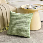 Fancy Homi 4 Packs Decorative Throw Pillow Covers for Living Room Couch Bed, Modern Farmhouse Boho Home Décor Accent Cushion Case, 18" x 18", Yellow Green Series
