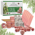 61 Pack Cedar Blocks, Sachets, Rings, Balls - Stop Clothes Damage - The Ultimate Cedar Collection to Protect Your Clothes