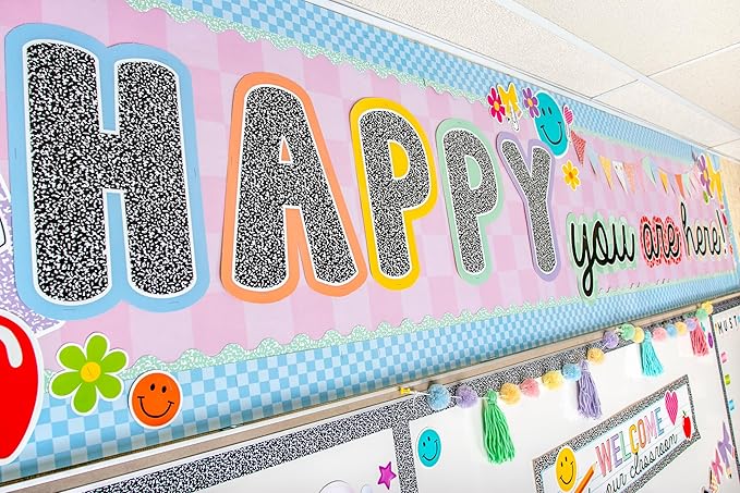 Teacher Created Resources Cool for School Happy You’re Here Bulletin Board (TCR9303)