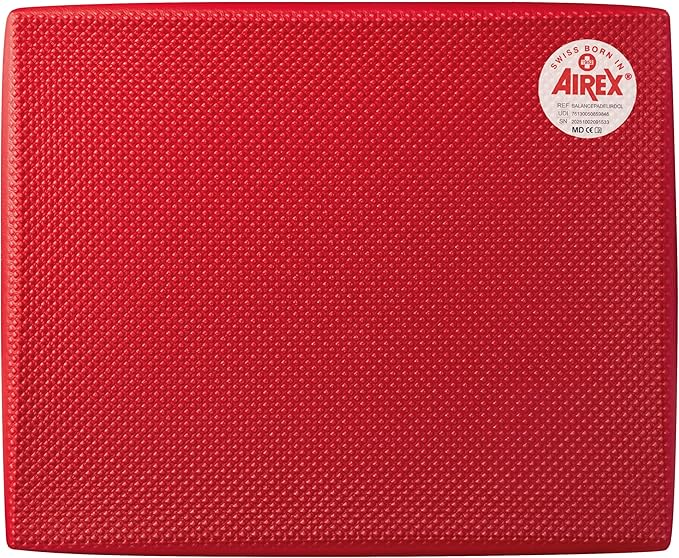AIREX Balance Pad – Stability Trainer for Balance, Stretching, Physical Therapy, Exercise, Mobility, Rehabilitation and Core Training Non-Slip Closed Cell Foam Premium Balance Pad