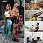 Resistance Bands for Working Out, Workout Bands, Training Bands Set, Pull Up Exercise Bands for Home Workouts, Full Body Training, Physical Therapy.