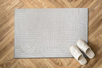 Modern Indoor Rug Orbit 2x3 Area Rugs for Living Room Luxury Kitchen Bedroom Durable Soft Geometric Durable Low and High Pile Stain Resistant Non Shedding Area Carpet 2x3