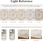 Beige Runner Rug 2'6"x10' Washable Vintage Carpet Hallway Kitchen Soft Retro Low Pile Thin Indoor Bedroom Non Slip Oriental Medallion Long Throw Rug for Bathroom Laundry Dining Room
