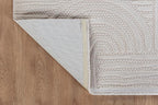 Modern Indoor Rug Orbit 2x3 Area Rugs for Living Room Luxury Kitchen Bedroom Durable Soft Geometric Durable Low and High Pile Stain Resistant Non Shedding Area Carpet 2x3