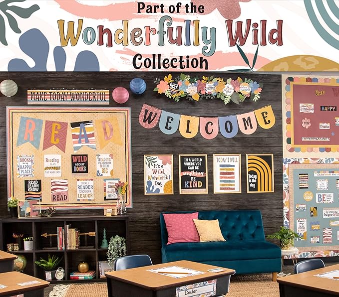Teacher Created Resources Golden Textile Creative Class Fabric for Classroom Bulletin Boards, Pillows, Curtains, and Crafts (TCR77430)
