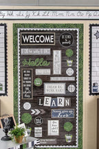 Teacher Created Resources Black Wood Better Than Paper Bulletin Board Roll (TCR77453)