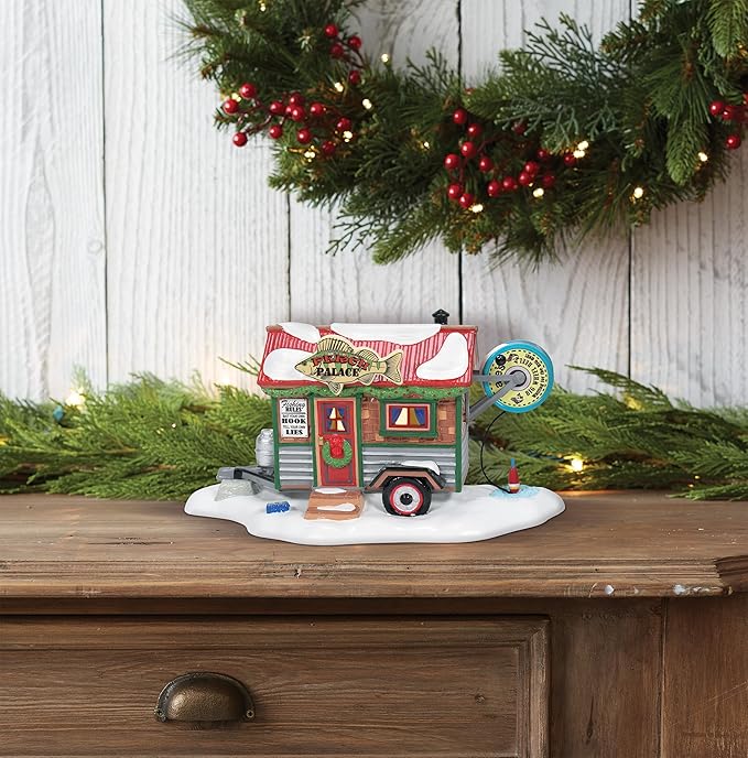 Department 56 Original Snow Village Perch Palace Lit Building, 4.53 Inch, Multicolor