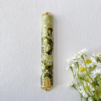 Metal Mezuzah, Exquisite Jerusalem Enamel Mezuzah