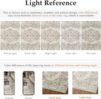 4x6 Area Rug Beige Washable Office Vintage Distressed Carpet Bedroom Indoor Medallion Floral Living Room Non Slip Retro Throw Floor Mat for Dining Room Kitchen Bathroom