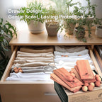 Cedar Blocks for Clothes Storage 25pcs (15 Hang-ups, 10 Balls), Cedar Blocks for Closet, Cedar for Closets, Cedar Planks, Natural Closet Smell Eliminator, Natural Closet Deodorizer