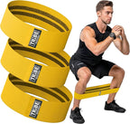 Tribe Lifting Fabric Resistance Bands for Legs - Workout Bands Resistance Bands for Men and Women - Booty Bands for Working Out - Exercise Bands Resistance Bands Set - Elastic Bands for Exercise