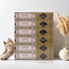 Satya Smudge Incense Stick – Hand-Rolled Indian Masala Incense for Meditation, Yoga & Spiritual Cleansing Pack of 6 (Smudge White Sage)