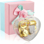 A Time for Us Music Box,Heart-Shaped Clear Mechanical Music Box,Gifts for Birthday Christmas Wedding Valentine's Mother's Day. (Romeo and Juliet)