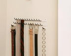 ClosetMaid Epoxy coated steel 8051 Tie and Belt Rack, White, 3.5