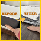 Vacuum Mattress Bag for moving, Vacuum Sealed Bags for Mattress Storage, Mattress Compression Bag for Easy Moving&Storage, Foam and Latex Mattress Vacuum Bag with Straps(TWIN,TWIN-XL)