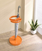 Kings Brand Furniture - Bromna Umbrella Stand Rack, Free Standing Umbrella Holder, Orange