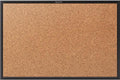 Quartet Cork Bulletin Board 48"W x 36"H Pin Board, Black Aluminum Frame (2304B)
