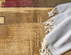 Unique Loom Barista Collection Area Rug - Timor (5' 1" x 8' Rectangle, Multi/ Red)