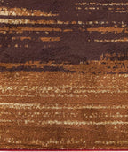 Unique Loom Barista Collection Area Rug - Mundo Nova (7' 1" Square, Beige/Blue)