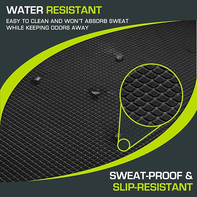 ProsourceFit Exercise Balance Pad, Non-Slip Cushioned Foam Mat & Knee Pad for Fitness and Stability Training, Yoga, Physical Therapy