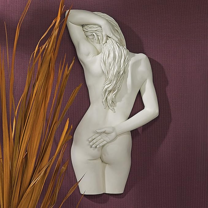 Proposed value: Design Toscano Sweet Surrender Wall Sculpture, Antique Stone