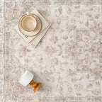 Beige Runner Rug 2x8 Washable Vintage Long Carpet for Hallway Kitchen Soft Retro Low Pile Thin Indoor Runner Non Slip Oriental Medallion Throw Rug for Bathroom Bedroom Laundry Dining Room