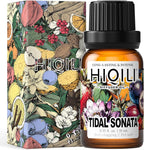 HIQILI Tidal Sonata Diffuser Oil for Humidifiers, Inspired by Gi. o Acqua di, Refill for Reed Diffusers, Mediterranean Vibe - 0.34 Fl Oz