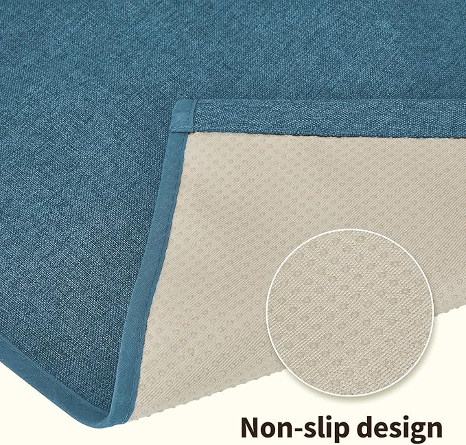 Teniux Remote Control Holder Armchair Caddy for Recliner Couch, Non-Slip Armrest Organizer with 5 Pockets for Magazine, Tablet, Phone, iPad (Teal)