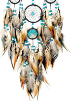 Dream Catchers for Adults Large Dream Catchers Black Dream Catcher Turquoise Wall Decor for Bedroom Adult Brown Boho Dream Catcher Wall Decor Tree of Life Suncatcher Hanging