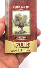 Zuluf 6.3" Olive Wood Dove Cross Wall Hanging Christian Holy Spirit Baptism Holy Land Gift Bedroom Decor CRS020
