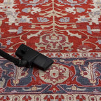 Keen Home Design 4x6 Rug - Machine Washable Area Rug with Non-Slip Backing, Ideal for Living Room, Dining Room, Bedroom - Vintage, Easy Clean, Durable, Low Pile Rug - (4' x 6')