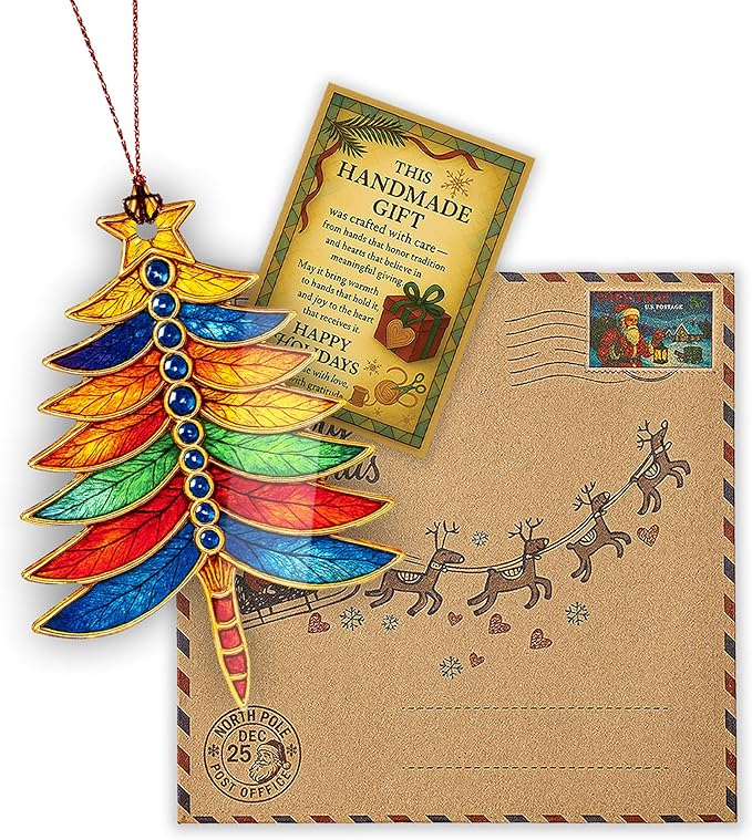 Christmas Women Gifts 2026 - Christmas Ornaments 2026 - Dragonfly Ornament - Dragonfly Gifts for Women - Christmas Women Decoration Ornaments