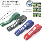 Fittest Pro by Limm Resistance Bands for Legs and Butt, Fabric Exercise Loop Bands Yoga, Pilates, Rehab, Fitness and Home Workout, Strength Bands for Booty