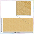 Teacher Created Resources Golden Textile Creative Class Fabric for Classroom Bulletin Boards, Pillows, Curtains, and Crafts (TCR77430)