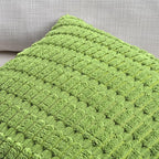 Fancy Homi 4 Packs Decorative Throw Pillow Covers for Living Room Couch Bed, Modern Farmhouse Boho Home Décor Accent Cushion Case, 20" x 12", Lime Green