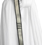 Kojem Aerial Silk Fabric Yoga Swing Kit For Fitness Yoga Inversions Flexibility Core Strength Dance White Nylon Fabric 6.6/13.1 Yards