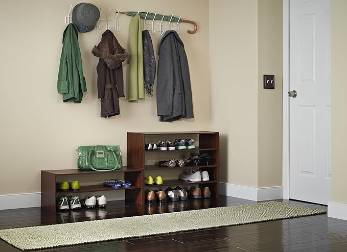 ClosetMaid 1303 Stackable 31-Inch Wide Horizontal Organizer, Dark Cherry