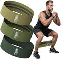 Tribe Lifting Fabric Resistance Bands for Legs - Workout Bands Resistance Bands for Men and Women - Booty Bands for Working Out - Exercise Bands Resistance Bands Set - Elastic Bands for Exercise