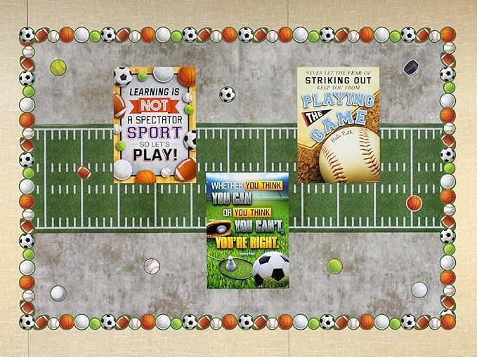 Teacher Created Resources Fun Size Sports Field Better Than Paper® Bulletin Board Roll (TCR77446)