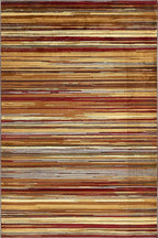 Unique Loom Barista Collection Area Rug - Icatu (5' 1" x 8' Rectangle Beige/Brown)
