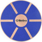 bintiva Wood Balance Board for Fitness Rehab Balance and Stability Training