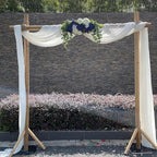 Wedding Arch Flowers, Rose Decorative Floral Swag for Lintel, 30Inch Artificial Greenery Eucalyptus Leaves Flower for Door Window Home Decoration