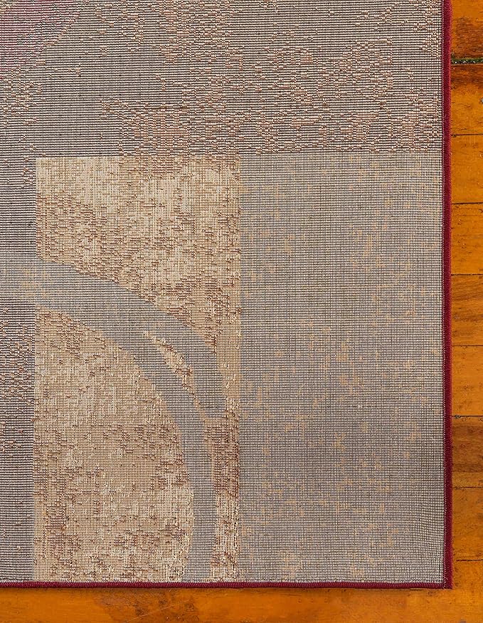 Unique Loom Barista Collection Area Rug - Kouillou (2' x 8' Runner, Multi/ Brown)